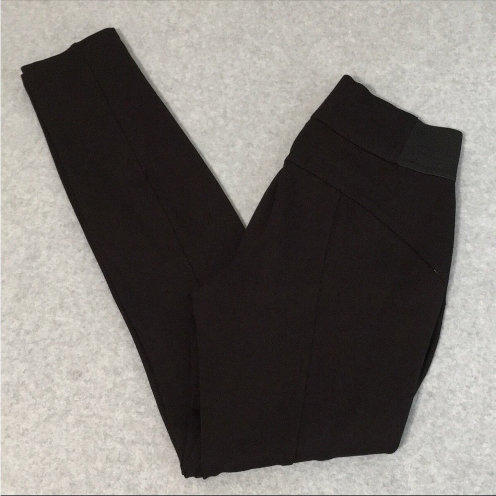 Simply Vera Shaping Skinny Pants Size Xsmall Office Minimalist Preppy Black - Picture 10 of 11